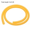 sourcing map Natural Latex Rubber Hose 3/8 Inch (10 mm)