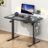 FONTOI Electric Standing Desk, Height Adjustable Desk Office Computer Desk