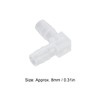 10 Pieces Angle Hose Nozzle Plastic 90 Degree Angle Hose