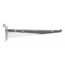 Exhivit Mensula Gancho Panel Ranurado Exhibipanel Blister 25 Cm 18pz