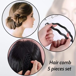 5 Piece Hair Styling Set for Women and Girls, Hair Braiding Tool - Hair Braiding Tools for DIY Hairstyles, Hairstyle Aid, for Women, Girls