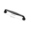 SHEEPPING Pack of 10 Furniture Handles, Black, Kitchen Handles, Cupboard