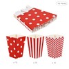Pack of 35 Popcorn Boxes, Candy Containers, Popcorn Boxes, Treat