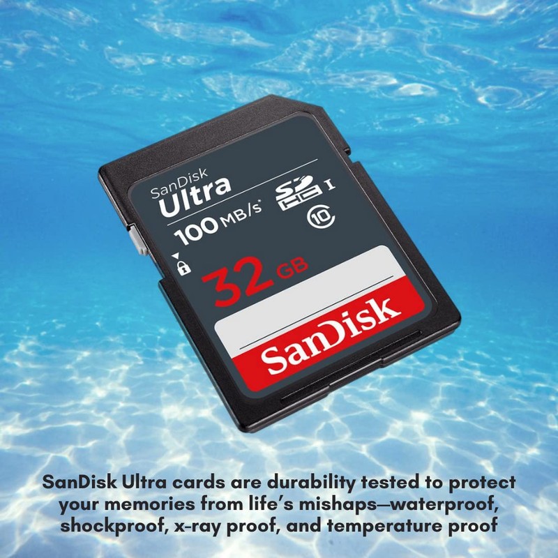 SanDisk SanDisk 32GB Ultra SDHC UHS-I Memory Card (10-Pack) Bundle