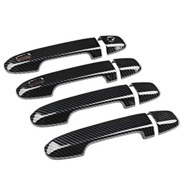 Subaru Forester SK Parts Exterior Door Handle Cover Trim Carbon Fiber Car Exterior Door Handle Cover Subaru For Forester SK 2019