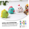 DOITOOL 4Set DIY Wool Felting Kit for Beginners Adorable Animal