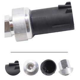 6F9319D594AA A/C Pressure Switch-Air Conditioner Clutch Pressure Sensor Switch Compatible with Ford Expedition F150 Fiesta Focus Lincoln Mazda Replacement for 4673935 6F9Z19D594AA