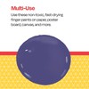 School Smart Washable Finger Paint, Purple, 1 Quart Bottle