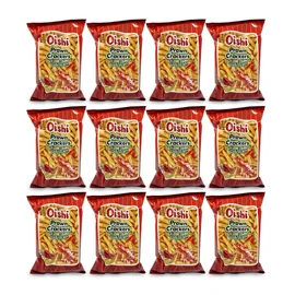 Oishi Prawn Crackers Spicy Flavor 60g Pack of 10