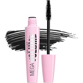 wet n wild Mascara Mega Volume - Vitamin E Enriched Volumizing, Smudge-Resistant Formula, Cruelty-Free, Gluten-Free, Sulfate-Free & Vegan - Black