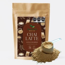 Té Chai en Polvo Bubble Tea Mexico 600g Mezcla para Latte Caliente Frío