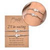 Matching Christian Bracelets for Couples Christmas Gifts for Long Distance