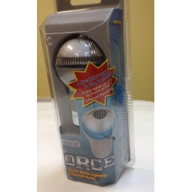 JDM TOUCH MODE BLUE LED LIGHT JDM SPORT SILVER GEAR LEVER  SHIFT KNOB SK-5093 S/BL