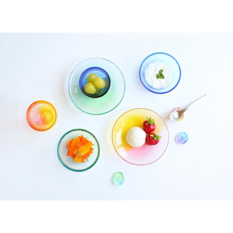 World Create Empty Irodori Dish, Breakfast, Size: Approx. φ0.6 inches