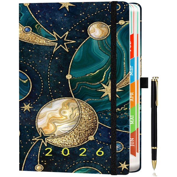 Calendar 2026 A5 (21.5 x 15 cm) Daily Planner -