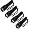 4 Pcs Military Grade 5 Mode XML T6 S3000 Lumens