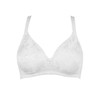 Naturana Women's Padded Soft Cup Bra, White, 40A