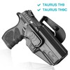 Taurus TH9 TH9C Holster, OWB Holster for Taurus TH9 /