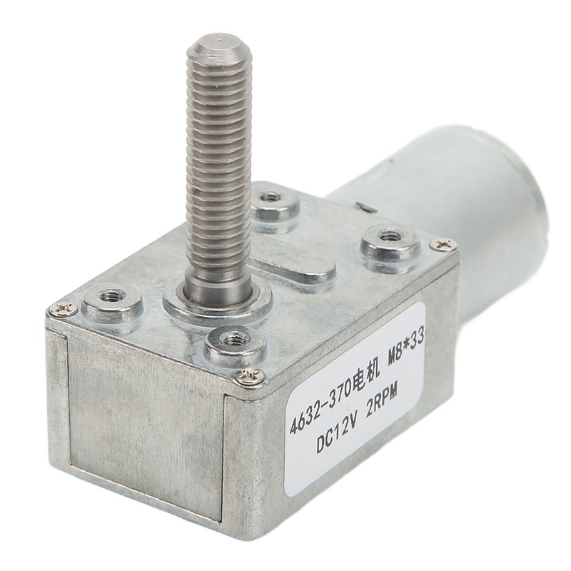 DC12V Speed Reduction Motor 4632‑370 High Accuracy Worm Gear Motor