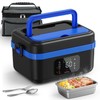 Luckit Cordless Electric Lunch Box for Adults, 16000mAh Battery-Powered Heated