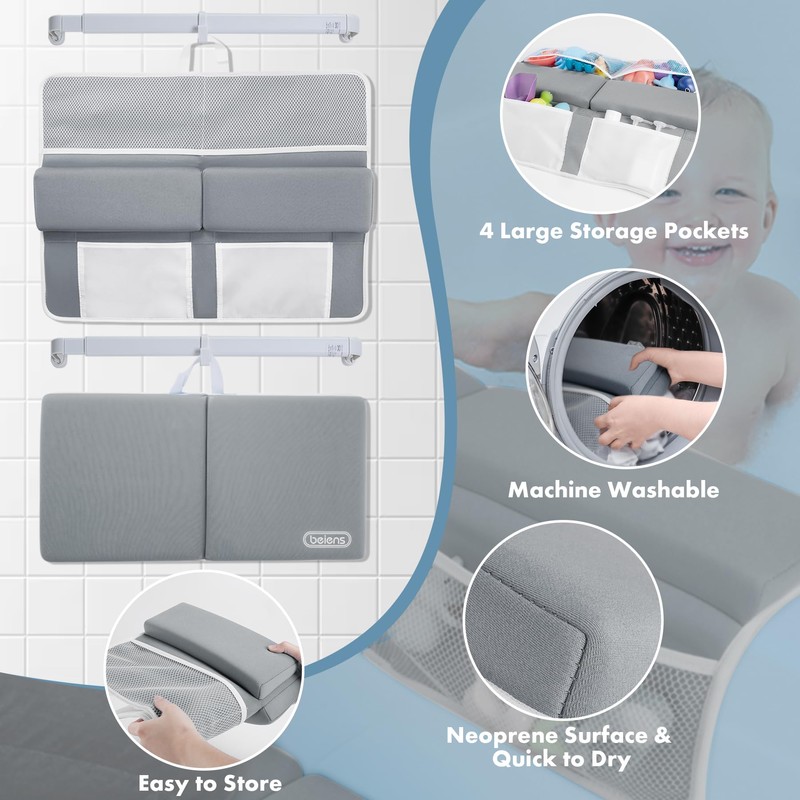 beiens Bath Kneeler and Elbow Rest Pad Set - 1.5''