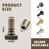 GooChan Lamp Switch Knob,Turn On/Off Brass Light Switch Knob Replacement,Standard