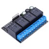 DC 12V 4 Channel Relay Module, SL35B04 Bistable Self-Locking Ow-Pulse