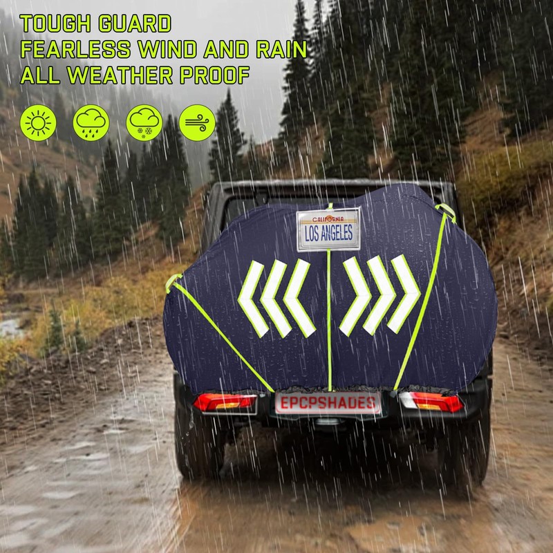EPCPSHADES Bike Cover for Transport on Rack, Outdoor 2 Bicycle