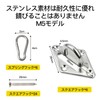 GUIRMOLLY Pad Eye Square Eye Plate Stainless Steel Ring 304