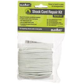 PMS SHOCK CORD KIT REPAIR BROKEN TENT POLES HEADER CARD