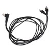 5PCS 3pin Hearing Aids Receiver Cable Heat Resistant Stable Sound