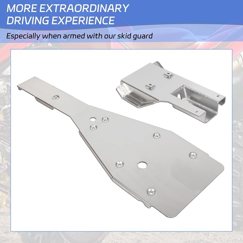 Kojem Skid Plate&Swing Arm Skid Plate Gaurd Compatible with 2006-2020