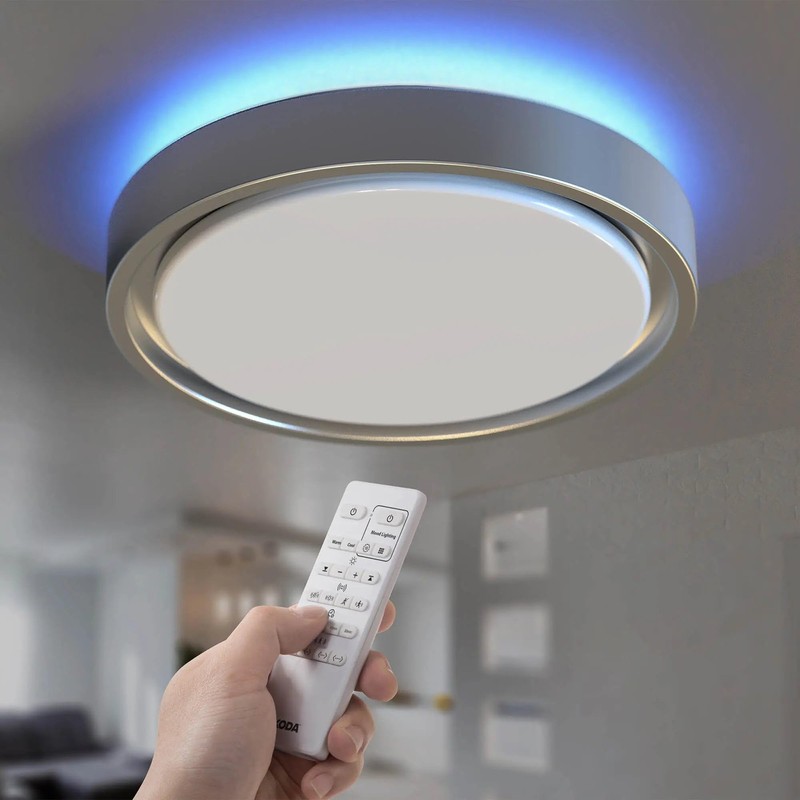 Koda | 14" Motion Sensor LED Ceiling Light, Close to