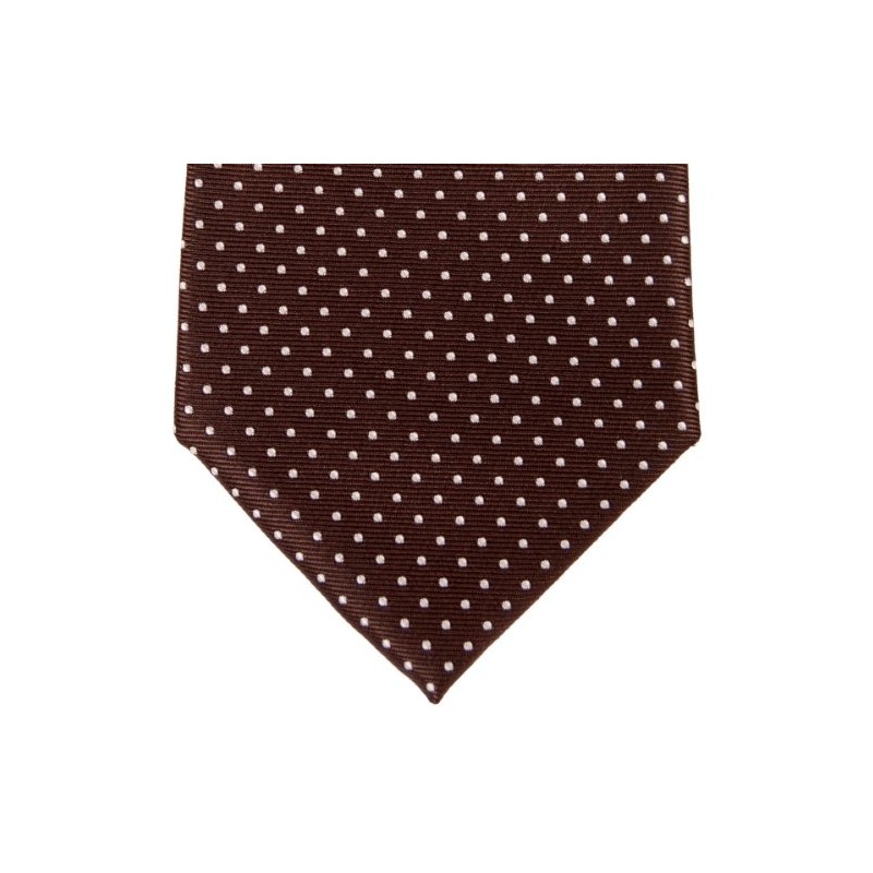 (ritori-zu) Retreez Modern Mini Polka Dots Woven Microfiber Men's Tie