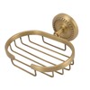 Soap Dish Wall Mounted Twisted Pattern Soap Holder Copper Stainless