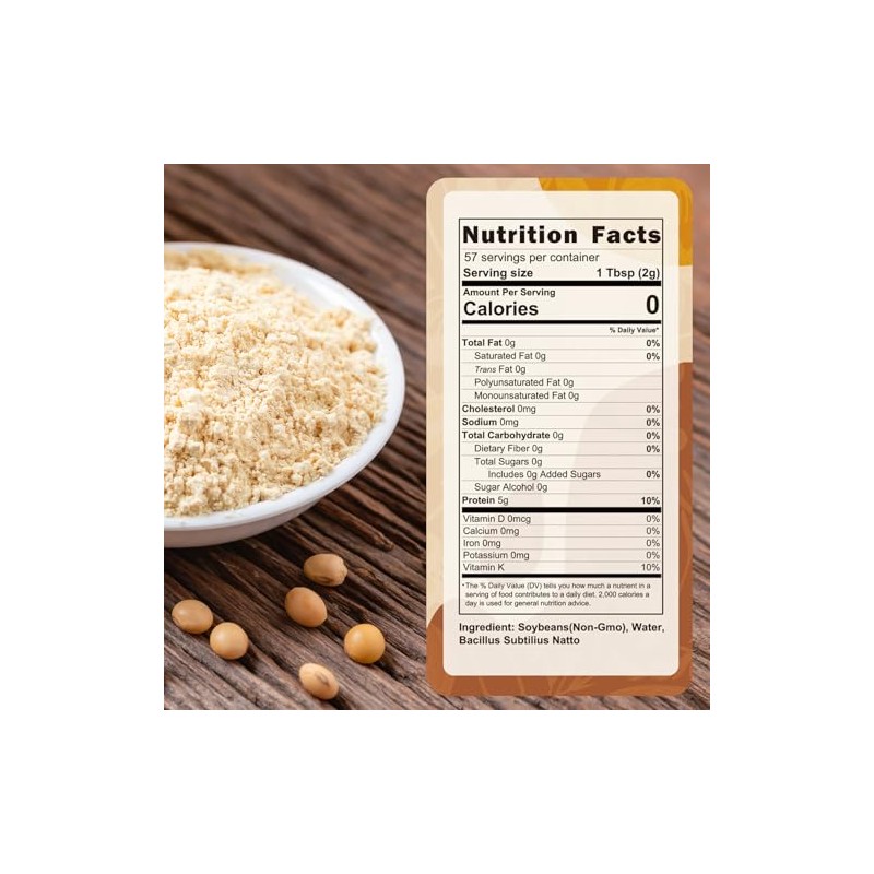 Natto Powder - Freeze-Dried Superfood for Gut Health