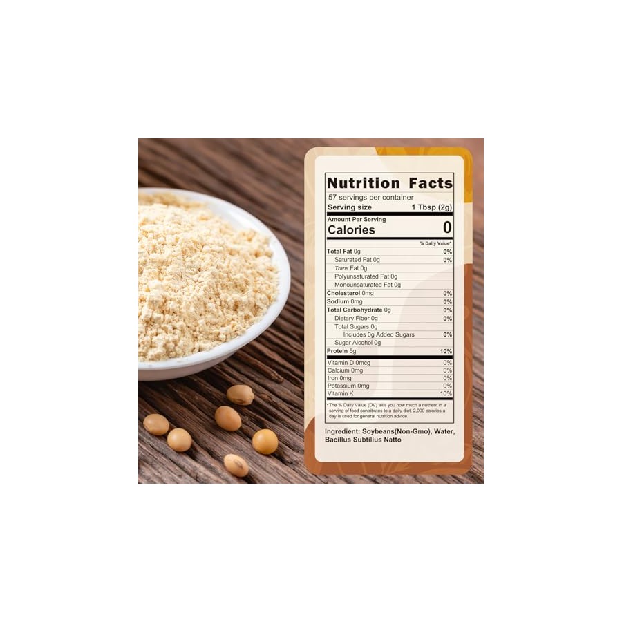 Natto Powder - Freeze-Dried Superfood for Gut Health