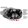 Decal Style Skin Wrap Compatible with Oculus Go Headset -