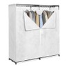 Whitmor Extra Wide 60" Clothes Closet, Durable Portable Hanging Wardrobe