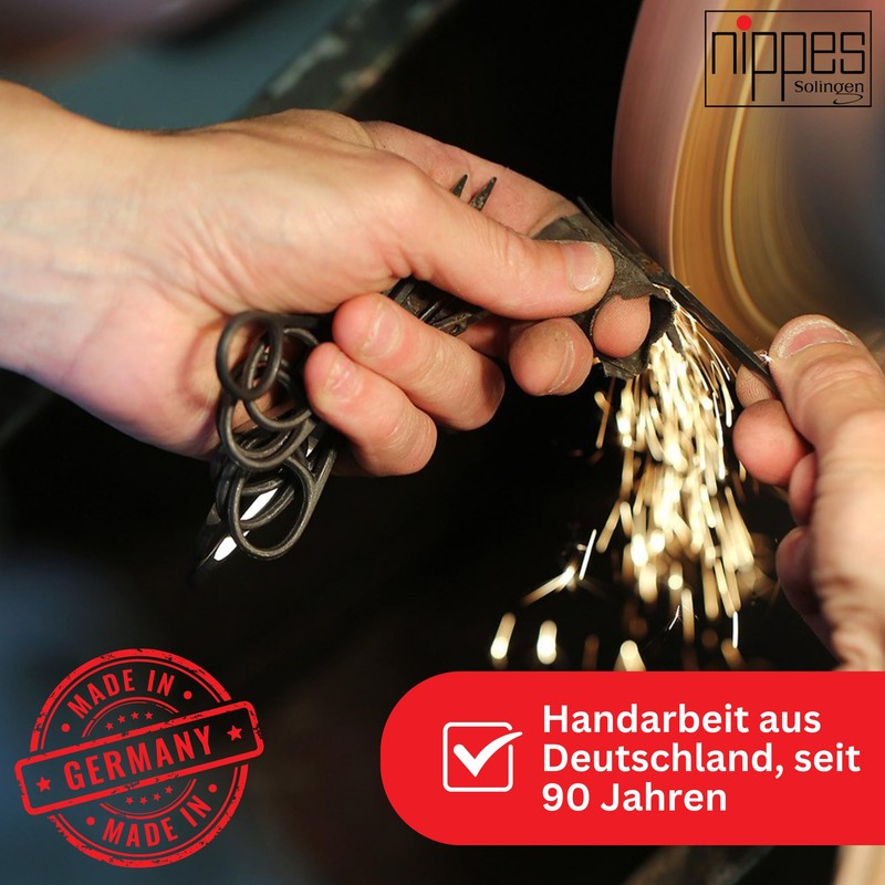 Nippes Solingen Baby Nail Scissors 1 Piece Nickel Plated Steel