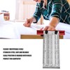 T Rule Stainless Steel Silver Scribing Ruler Woodworking Measuring Tool