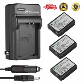 For Canon Rebel T3 T5 T7 EOS 1100D 1200D 1300D LPE10 LP-E10 Battery / Charger - 2 pc LP-E10 Battery + Charger