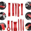 19Pcs Auto Trim Removal Tool Set, Red and Black, Professional