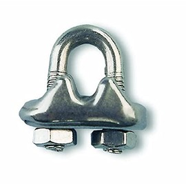 Chapuis SCI4 Stirrup Cable Fastener Stainless Steel for Cable 3/4 mm