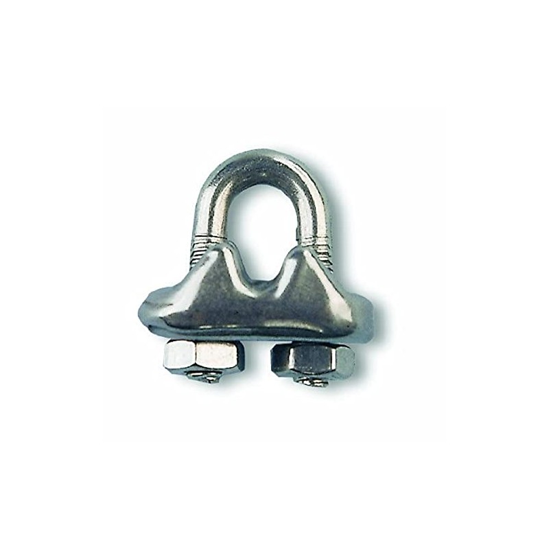 Chapuis SCI4 Stirrup Cable Fastener Stainless Steel for Cable 3/4