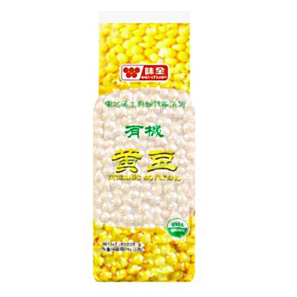 Wei-Chuan, Organic Soybeans, 14 oz