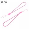 sourcing map Universal Nylon Cord Lanyards, 18cm Soft Woven Hand