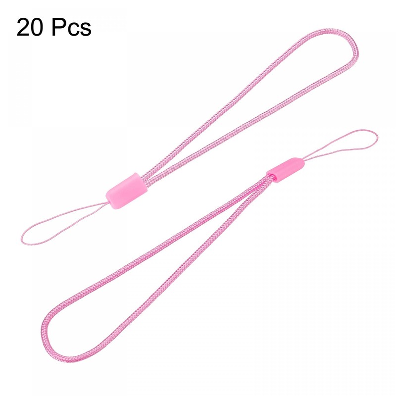 sourcing map Universal Nylon Cord Lanyards, 18cm Soft Woven Hand