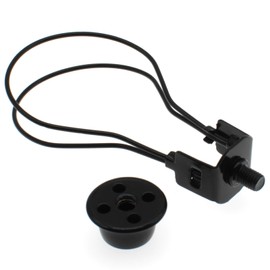 FDXGYH Clip On Lamp Shade Adapter Small Round Light Bulb Holder with Lamp Finial Cap for standard lamps