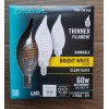 Eco-Smart EcoSmart 60-Watt Equiv B11 Dimmable E12 Candelabra Fine Bendy